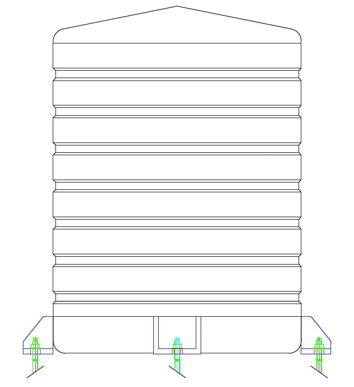 HDPE Tank Hold Down Lugs – 2 Sizes - Image 4