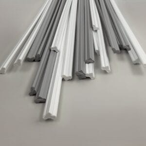 PVC triple round welding rod 1m lengths - Hercules Plastics
